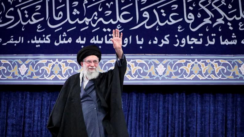 Iran's Supreme Leader Ayatollah Ali Khamenei waves during a meeting in Tehran, Iran, February 17, 2026. Office of the Iranian Supreme Leader/WANA (West Asia News Agency)/Handout via REUTERS/File Photo