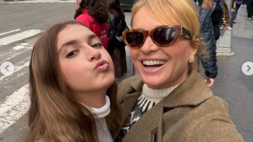 Angélica viaja aos EUA com a filha mais nova