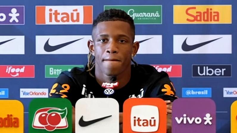 Danilo em coletiva neste domingo