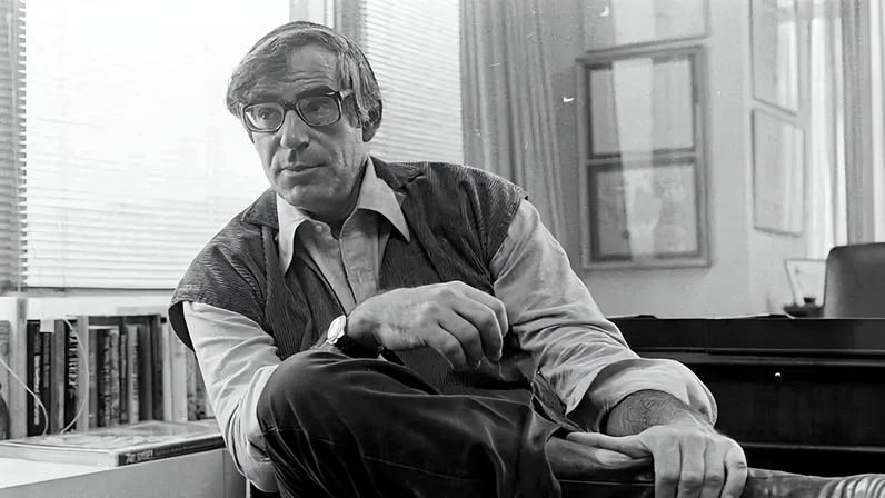 A portrait of journalist David Halberstam on April 27, 1979.