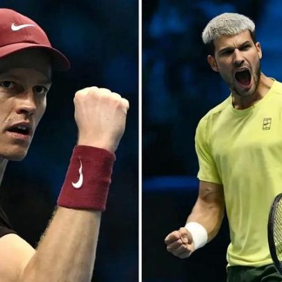 Sinner reduz vantagem de Alcaraz e aumenta disputa pelo nº1 no Masters de Miami