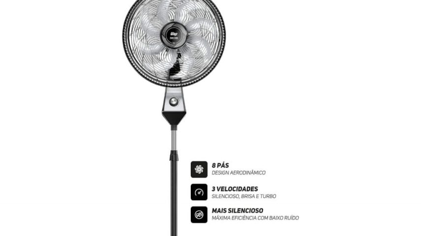 Ventiladores de coluna continuam sendo aliados eficientes e úteis
