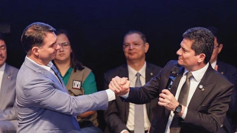 Sérgio Moro se filia ao PL e reforça palanque para campanha de Flávio - Sérgio Lima