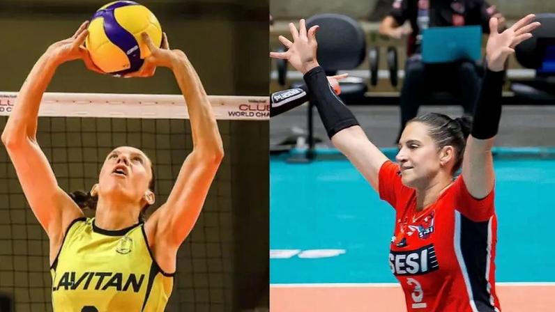 Macris e Dani Lins se enfrentam nas quartas de final da Superliga Feminina (Fotos: VolleyballWorld e Reprodução/ Instagram)