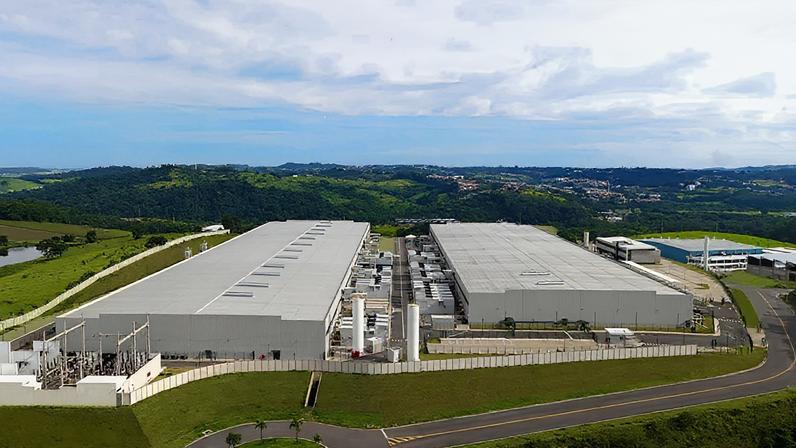 Data center da Ascenty em Vinhedo, na região de Campinas; empresa é uma joint venture entre Digital Realty e Brookfield Infrastructure, no Brasil; e planeja investir R$ 5 bilhões em 13 projetos na América Latina