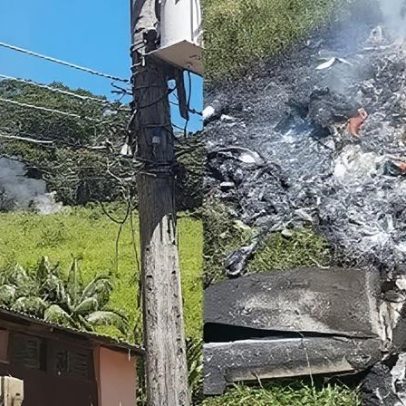 Dois morrem em queda de avião no Rio; Polícia investiga