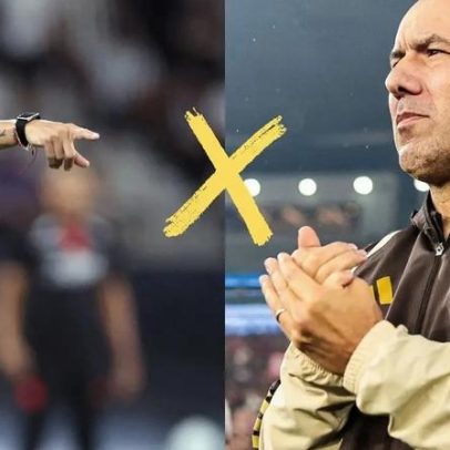 Anselmi e Jardim travam duelo de estilos em clássico entre Botafogo e Flamengo