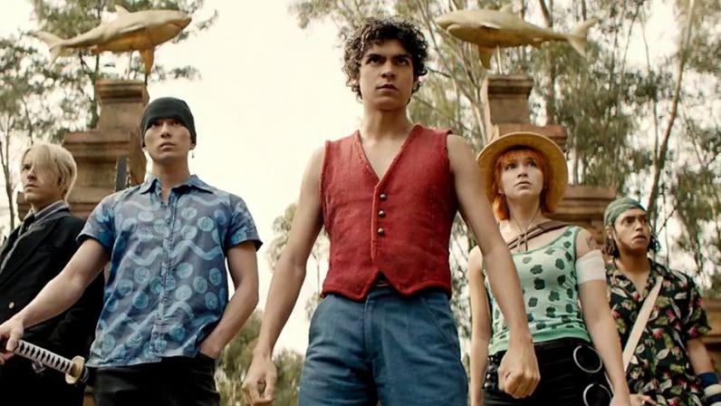 Cena da série live-action de One Piece
