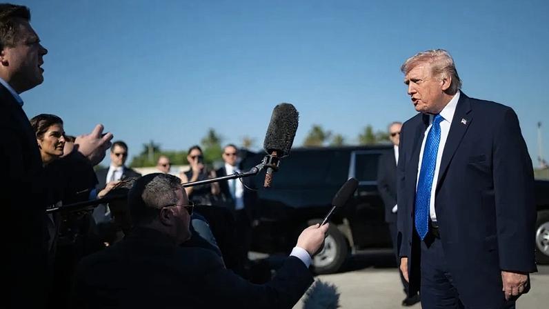Trump diz que negociações com os novos líderes iranianos estão em andamento