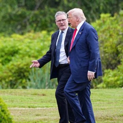 Trump diz estar triste com a relação EUA-Reino Unido não é mais a mesma