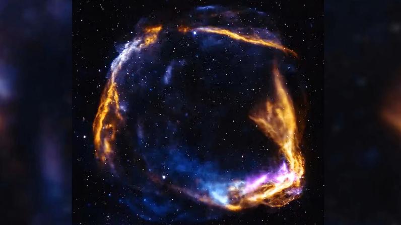 Imagem inédita mostra a supernova mais antiga já registrada