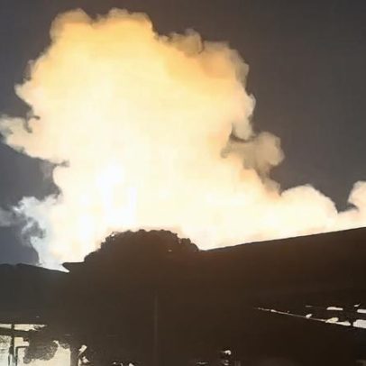 Explosão e incêndio em trem da SuperVia assusta moradores do Rio