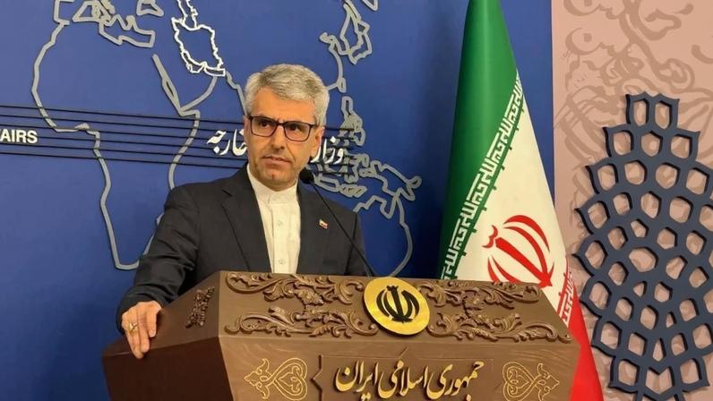 O porta-voz do Ministério das Relações Exteriores do Irã, Esmaeil Baqaei. Foto: Reprodução/Redes Sociais
