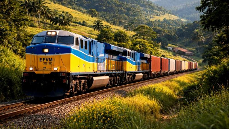 As ferrovias sempre foram a melhor opção para o transporte de cargas pesadas em longas distâncias