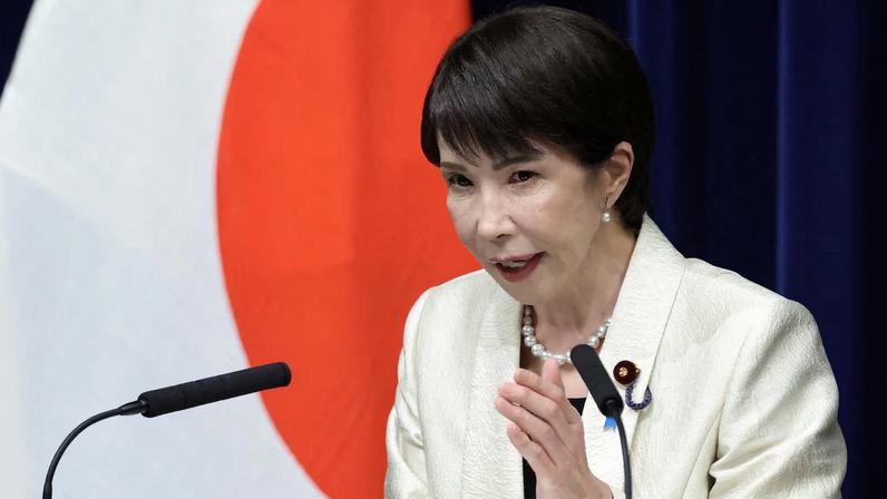 Sanae Takaichi, Japan’s prime minister, speaks during a press conference at the prime minister’s office in Tokyo, Japan, on Wednesday, Feb. 18, 2026. Kiyoshi Ota/Pool via REUTERS/File Photo