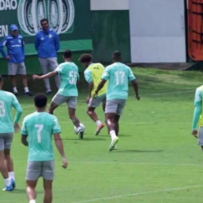 Arias retorna e Palmeiras treina para duelo com o Grêmio