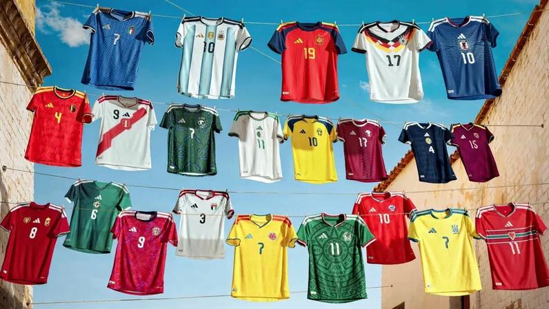 Uniformes da adidas para a Copa do Mundo de 2026