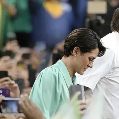 Michelle nega ter recebido ou exibido vídeo de Eduardo a Bolsonaro