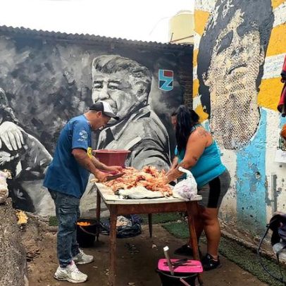 Antiga casa de Maradona vira refeitório para pessoas carentes na Argentina