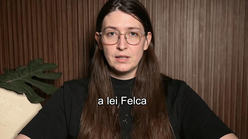 Felca em pronunciamento nesta quinta-feira(18) | Foto: reprodução/Redes Sociais