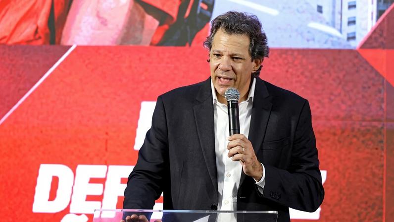 Fernando Haddad lançou pré-candidatura ao governo de São Paulo | Reuters/Tuane Fernandes