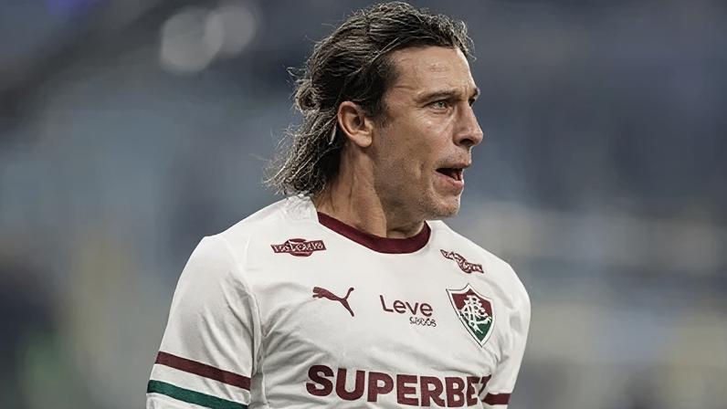Comemoração do Canobbio em Vasco x Fluminense