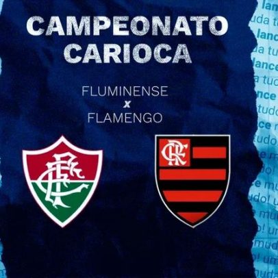 Fluminense x Flamengo: horário, transmissão e escalações da final do Cariocão