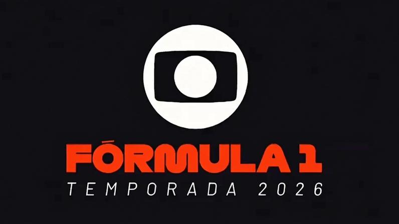 Globo é a emissora oficial da F1 no Brasil em 2026 (Foto: Reprodução/ TV Globo)