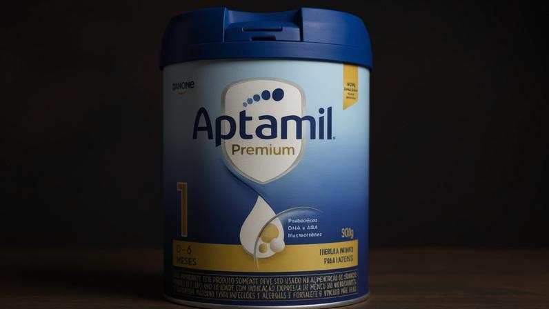 Fórmula Infantil Aptamil Premium | Reprodução Danone