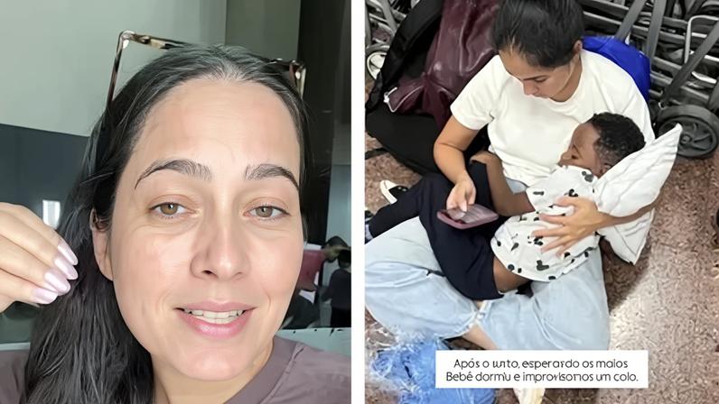 Influenciadora relata momentos de desespero em avião que sofreu explosão
