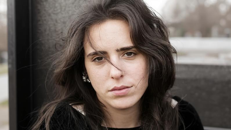 Laura Nyro at home in New York, 1969.