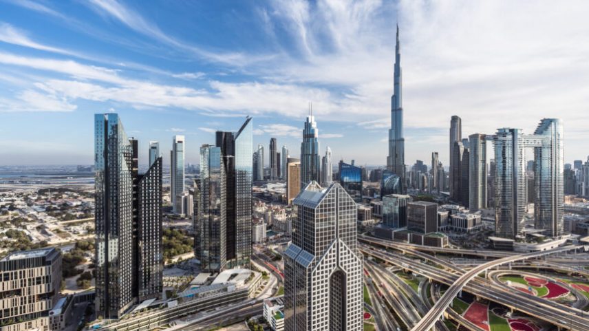 Skyline de Dubai