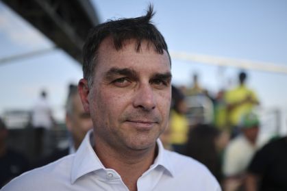 Flávio Bolsonaro (PL) é pré-candidato à presidência do Brasil nas eleições de 2026
