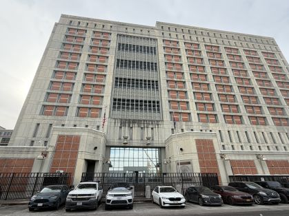 Centro de Detenção Metropolitano em 3 de janeiro de 2026