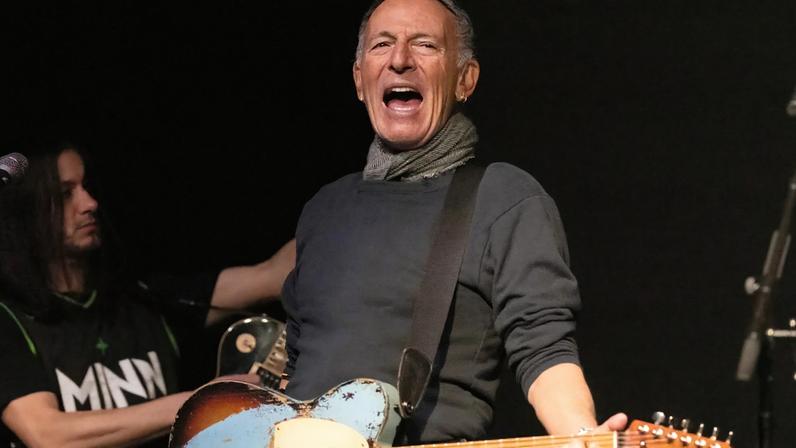 Bruce Springsteen during the Defend Minnesota! benefit concert at First Avenue in Minneapolis, Minn. on Friday, Jan. 30, 2026
