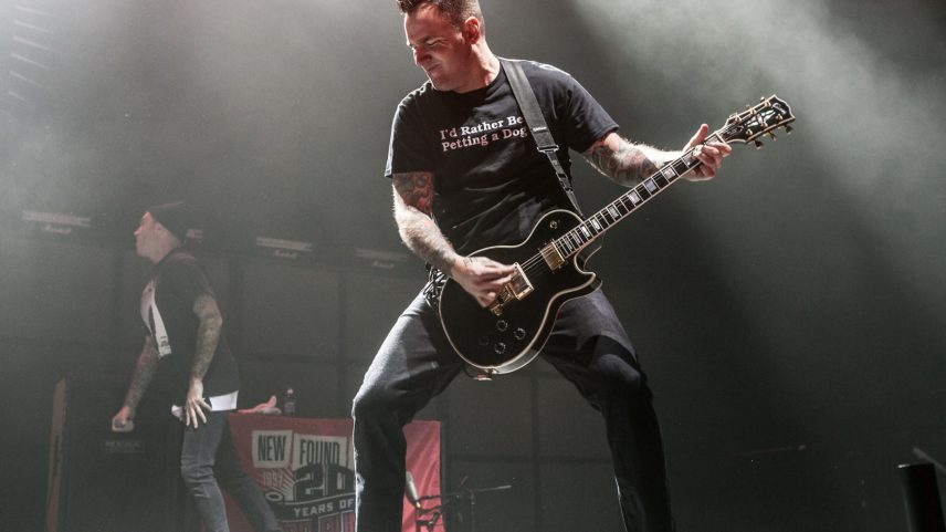 Chad Gilbert, do New Found Glory, teve três tumores removidos no mês passado
