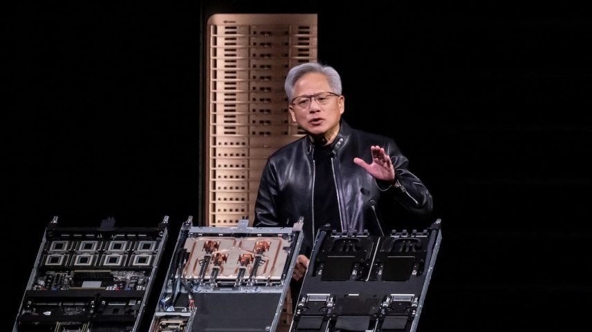 'A demanda por computação aumentou um milhão de vezes nos últimos dois anos', disse Jensen Huang (Foto: David Paul Morris/Bloomberg)