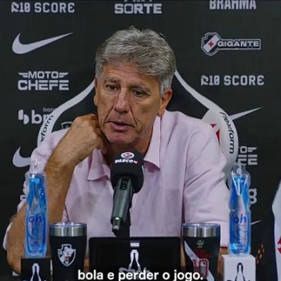 Renato analisa vitória sobre o Grêmio e reforça prioridade do Vasco