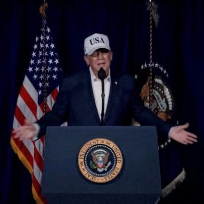 Trump afirma que EUA estão afundando a Marinha do Irã