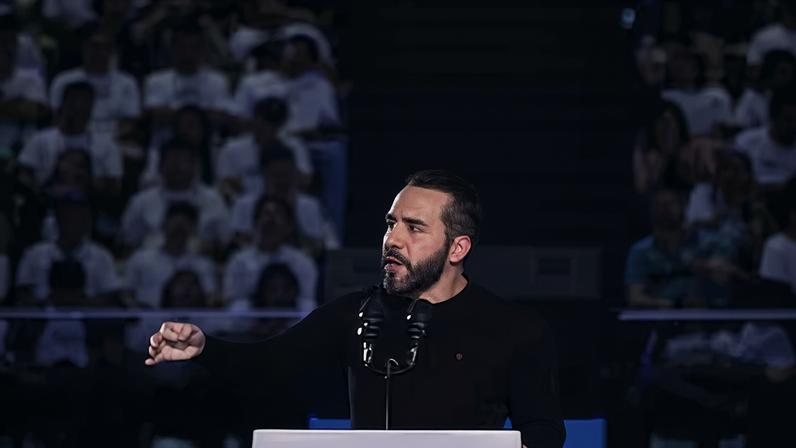 Nayib Bukele en San Salvador (El Salvador), en marzo de 2025.