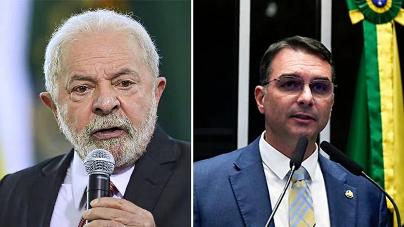 Lula está na frente de Flávio nas intenções de voto no Ceará