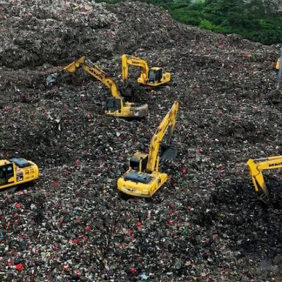 Indonésia confirma 7 mortos em desabamento de aterro ao fim de resgate