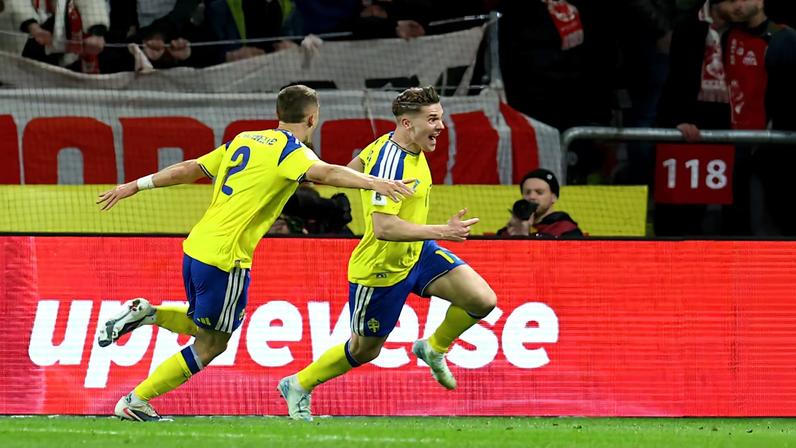 Suécia vence Polônia e garante vaga na Copa do Mundo de 2026