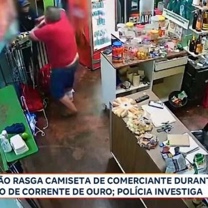 Ladrão arranca corrente de ouro de comerciante em assalto em Ribeirão Preto