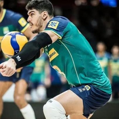 Ponteiro da seleção brasileira de vôlei Honorato passa por cirurgia de emergência