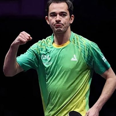 Hugo Calderano estreia com vitória na Copa do Mundo de Tênis de Mesa