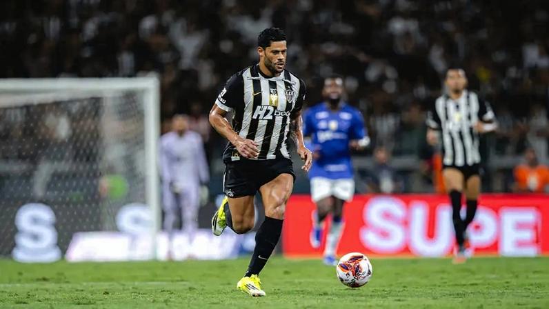 Hulk fala sobre briga generalizada (Foto: Pedro Souza / Atlético)