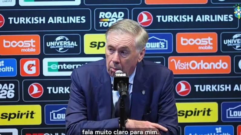 Ancelotti: Brasil pode competir com os melhores