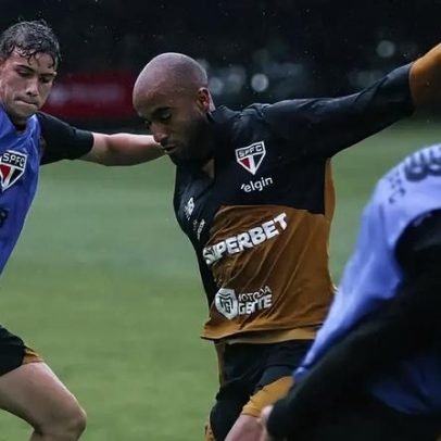 Crespo testa formações do São Paulo com jovens de Cotia contra Chapecoense