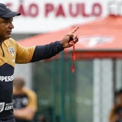 Roger Machado comanda primeiro treino no São Paulo